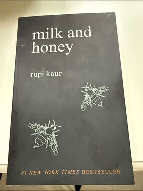 milk and honey — Black Paperback Poetry Book